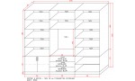 Секционен шкаф за дневна "Анита" Секционен шкаф за дневна "Анита"