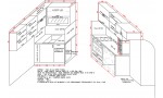 Кухня по индивидуален проект "Ева" с МДФ крем гланц Кухня по индивидуален проект "Ева" с МДФ крем гланц